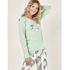 Пижама из хлопка Taro ARIANA 2982-01, Цвет: зеленый, Размеры: S