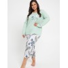 Пижама из хлопка Taro ARIANA 3016-01, Цвет: зеленый, Размеры: 3XL, изображение 2