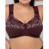 Бюстгальтер из хлопка Valmira 1101/С-1102/C вино с миндалем, Цвет: вино с миндалем, Размеры: 100B