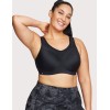 Бюстгальтер для спорта Glamorise GI9066 черный, Цвет: черный, Размеры: 70D, изображение 6