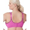 Спортивный бюстгальтер Glamorise GI9160 розовый, Цвет: розовый, Размеры: 110C, изображение 6