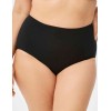 Хлопковые трусы женские Milavitsa 265410 черный, Цвет: черный, Размеры: 8XL