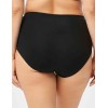 Хлопковые трусы женские Milavitsa 265410 черный, Цвет: черный, Размеры: 8XL, изображение 2