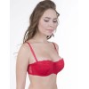 Бюстгальтер балконет Orhideja 509-299 красный, Цвет: красный, Размеры: 70B, изображение 2