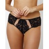 Трусы бразилиана Subtille BELLA braz черно-бежевый, Цвет: черный+беж, Размеры: M