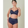 Высокие трусы VOVA LAURA V32541 темно-синий, Цвет: темно-синий, Размеры: 3XL, изображение 3