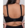 Хлопковый бюстгальтер на каркасах Valmira 1204 тисненый черный, Цвет: тисненый черный, Размеры: 75I, изображение 2