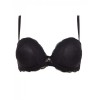 Бюстгальтер фашия с двойным пуш-ап Lormar EXTRA PIZZO nero, Цвет: nero (черный), Размеры: 75B, изображение 4