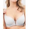 Бюстгальтер с глубоким вырезом Lormar NATURALE V-BRA bianco, Цвет: bianco (белый), Размеры: 70B