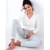 Женская пижама с брюками Sensis DESIRE, Цвет: серый, Размеры: M