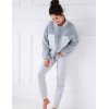 Женская пижама с брюками Sensis DESIRE, Цвет: серый, Размеры: M, изображение 4