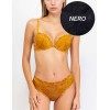 Комплект Sielei BERRIES 7424+7427 пуш-ап бразилиана nero, Цвет: nero (черный), Размеры: 70B