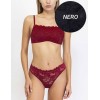 Комплект Sielei BERRIES 7426+7427 бандо бразилиана nero, Цвет: nero (черный), Размеры: 80B