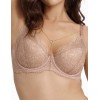 Кружевной бюстгальтер с поролоном Esotiq IDENTITY 41008 латте, Цвет: латте, Размеры: 75D
