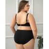 Плавки женские высокие Kris Line BEACH BLACK high waist, Цвет: черный, Размеры: 3XL, изображение 4