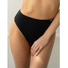 Высокие плавки бразилиана Kris Line BEACH BLACK brasyliana high waist, Цвет: черный, Размеры: 3XL