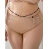 Высокие трусы слипы Kris Line CAMA high waist, Цвет: бежевый, Размеры: M