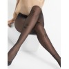 Колготки с оригинальным узором Marilyn NATTI B05 20 den чёрный, Цвет: чёрный, Размеры: 1/2