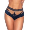 Трусы бразилиана Novika LOUNA MARINE brazyliany, Цвет: темно-синий, Размеры: L