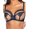 Мягкий бюстгальтер на каркасах Novika LOUNA MARINE N03, Цвет: темно-синий, Размеры: 65J