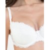 Бюстгальтер балконет пуш-ап классика Simona M 870 молоко, Цвет: молоко, Размеры: 85D, изображение 3