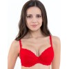 Бюстгальтер балконет пуш-ап Simona M 870 красный, Цвет: красный, Размеры: 85A, изображение 5