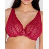 Мягкий бюстгальтер бралетт Alles CHIANTI M BRALETTE, Цвет: малиновый, Размеры: 70C