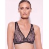 Кружевной бюстгальтер Alles GLOSSY IRIS M BRALETTE black/pink, Цвет: черный, Размеры: 70C, изображение 3
