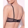 Бюстгальтер супер пуш-ап Alles GLOSSY IRIS SUPER P-UP black/pink, Цвет: черный, Размеры: 70C, изображение 2
