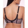 Бюстгальтер балконет Alles GLOSSY IRIS U/W black/pink, Цвет: черный, Размеры: 80E, изображение 2