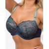 Бюстгальтер балконет Alles PARADISE U, Цвет: темно-синий, Размеры: 65G