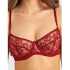 Бюстгальтер с мягкими кружевными чашками Lina A 6010 румба, Цвет: румба, Размеры: 70E
