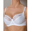 Бюстгальтер мягкий с подкроем Lina A 6021 белый, Цвет: белый, Размеры: 75D