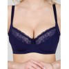 Бюстгальтер мягкий с подкроем Lina A 6021 темно-синий, Цвет: темно-синий, Размеры: 75D