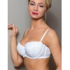 Бюстгальтер балконет анжелика Lina A 6035 белый, Цвет: белый, Размеры: 75B, изображение 2