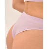 Хлопковые трусы бразилиана MY DS101 черничный йогурт, Цвет: сиреневый, Размеры: XL, изображение 3