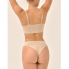 Хлопковые трусы бразилиана MY DS101 крем, Цвет: телесный, Размеры: S, изображение 2