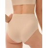 Высокие трусы слипы MY DS103 крем, Цвет: телесный, Размеры: S, изображение 2