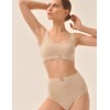 Высокие трусы слипы MY DS103 крем, Цвет: телесный, Размеры: S, изображение 3