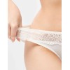 Трусы бразилиана Nikol Djumon 132 20 молоко, Цвет: молоко, Размеры: XL, изображение 3