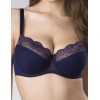 Бюстгальтер полумягкий Sermija 139-11-L синий сапфир, Цвет: синий сапфир, Размеры: 85D