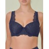 Бюстгальтер балконет тюльпан VOVA LAURA V32526 темно-синий, Цвет: темно-синий, Размеры: 75C
