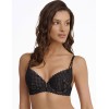 Бюстгальтер балконет пуш-ап Esotiq INNOCENT 40902 черный, Цвет: черный+серый, Размеры: 65F, изображение 3