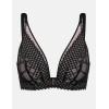 Мягкий кружевной бюстгальтер Esotiq INNOCENT 41184 черный, Цвет: черный+серый, Размеры: 70E, изображение 7