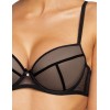 Бюстгальтер балконет пуш-ап MAT AGGIE Czarny M-0193-11-1, Цвет: черный, Размеры: 90C, изображение 4