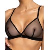 Мягкий прозрачный бюстгальтер MAT AGGIE Czarny M-0193-0, Цвет: черный, Размеры: 65B
