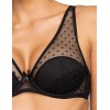 Бюстгальтер бралетт с пуш-ап MAT DOTSSY Czarny M-3714-11-1, Цвет: черный, Размеры: 70E, изображение 4