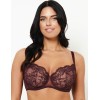 Мягкий кружевной балконет Subtille DOLORES soft balconette, Цвет: бордовый, Размеры: 70D, изображение 3