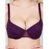Гладкий бюстгальтер Aveline 660370 ежевичный, Цвет: ежевичный, Размеры: 70B