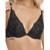 Кружевной бралетт с пуш-ап Esotiq ILUSION 41029 черный+графит, Цвет: черный+графит, Размеры: 80B